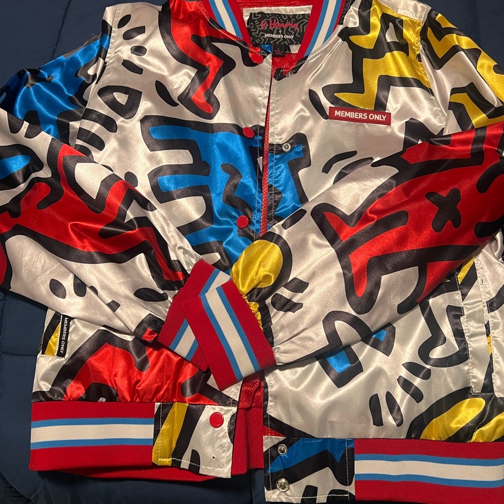K. Haring x Members Only Jacket